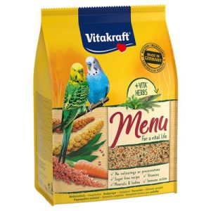 vitakraft menu bird food (budgies) 500g pack