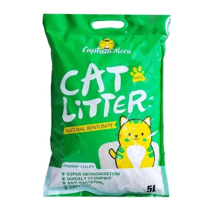 captain meow cat litter (apple) 5l