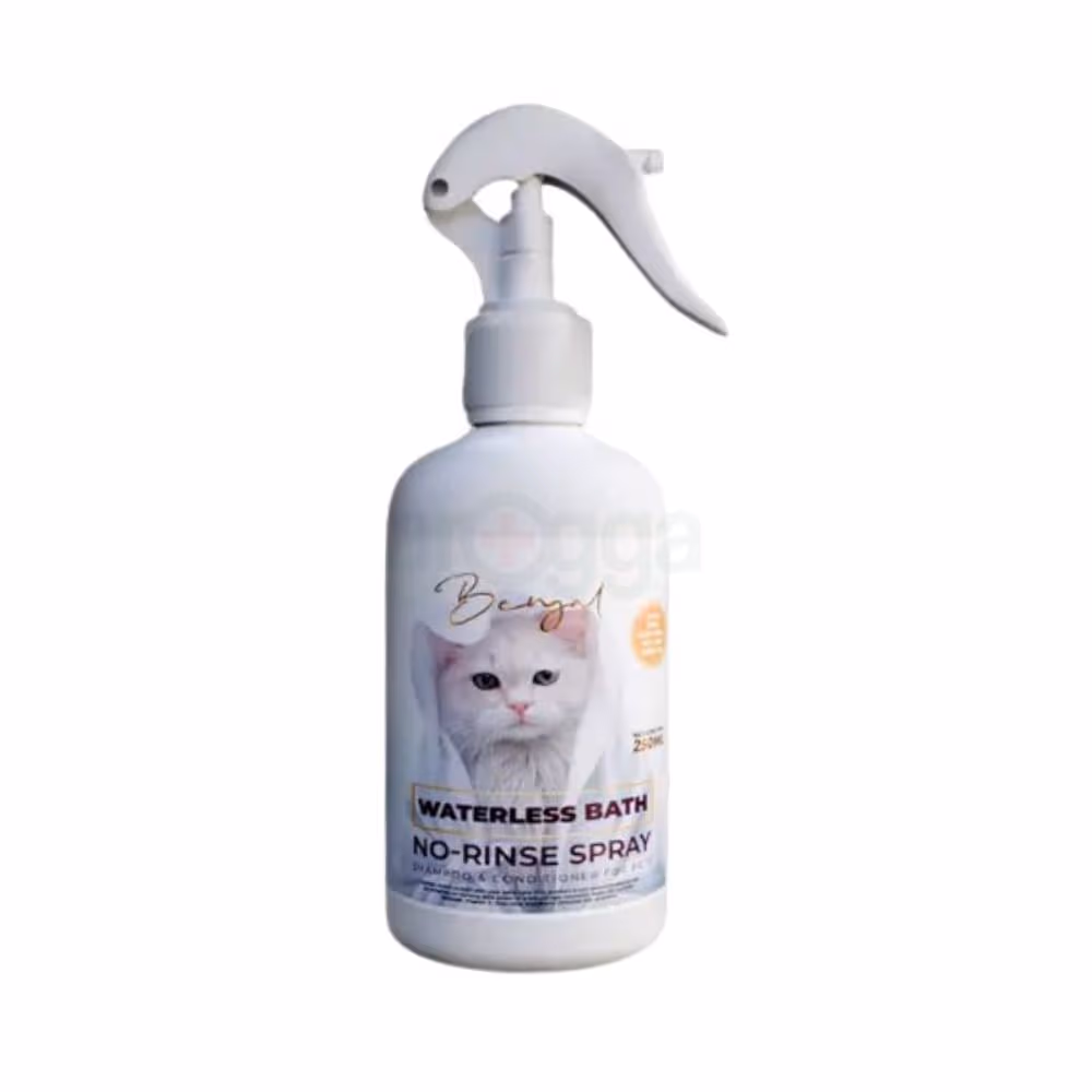 bengal waterless bath no rinse spray shampoo & conditioner for pets 250ml