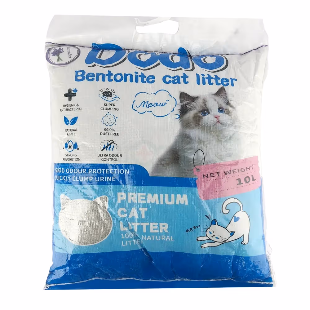 dodo bentonite cat litter lavender 10l
